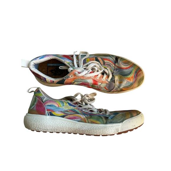 Ermenegildo Zegna Men's Blue Paisley Print 100% Silk Tie - Picture 2 of 9